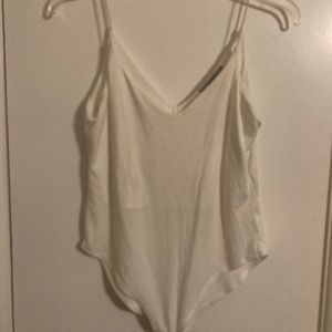 Gaze White Bodysuit